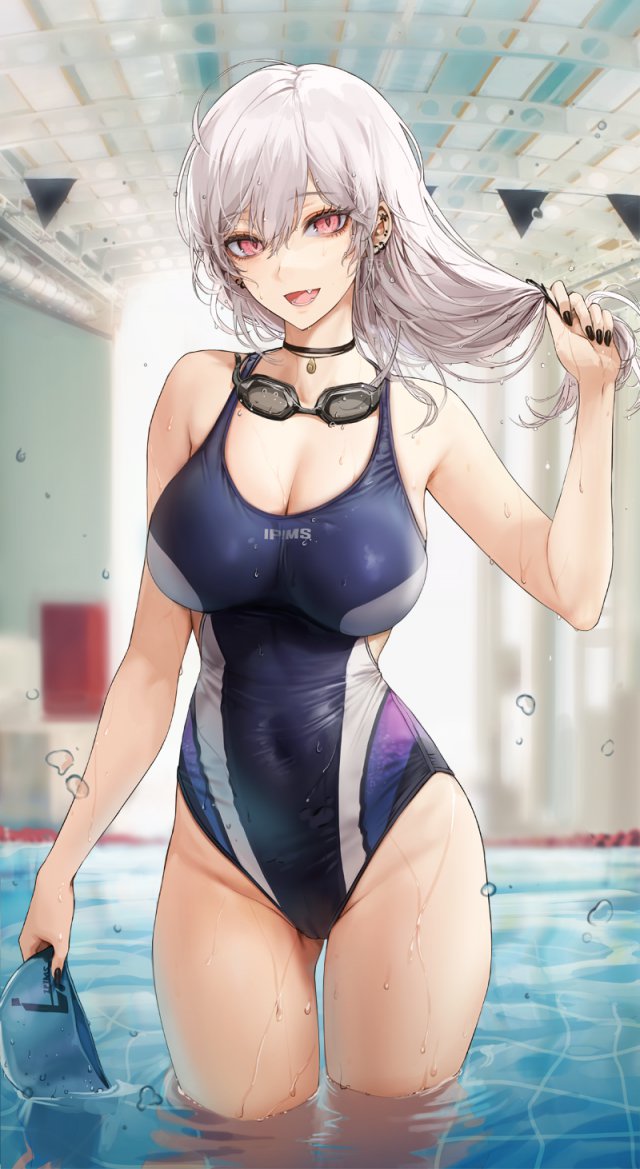 【二次】競泳水着を着た女の子の画像　その１１